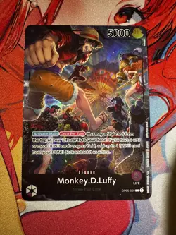 Monkey D Luffy PSA Magazine One Piece Promo Card OP05-060 English NM - Image 1