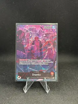 Shanks (English Version 2nd Anniversary Set) OP09-001 One Piece Promotion Cards - Image 1