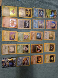 Lot of 20 Damaged Pokemon Cards See Photos And Description - Image 2