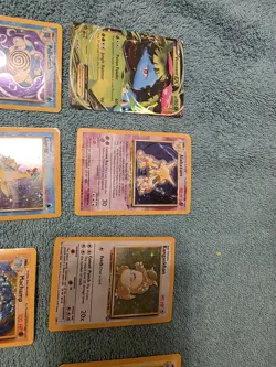 Lot of 20 Damaged Pokemon Cards See Photos And Description - Image 4
