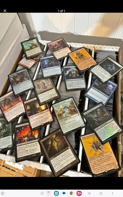 150 Magic the Gathering MTG card lot with FOILS/RARES/Mythic INSTANT COLLECTION! - Image 1