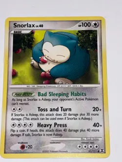 Snorlax - 81/111 - Pokemon Rising Rivals Non-Holo Card NM - Image 4