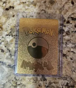 Pokemon Charizard V Gold plated card - Image 2