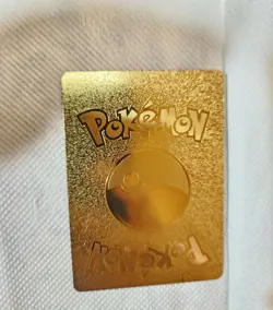 Pokemon Charizard V Gold plated card - Image 4