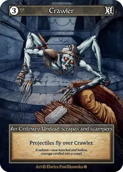 Sorcery: Contested Realm Crawler Ordinary Foil NM (GT) - Image 1