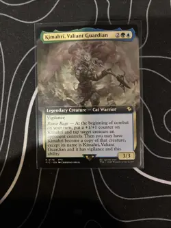 MTG: Kimahri, Valiant Guardian (Extended Art) Commander: Final Fantasy Reg NM - Image 1