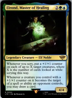 Magic | LTR | Elrond, Master of Healing | 200 | Normal | NM - Image 1