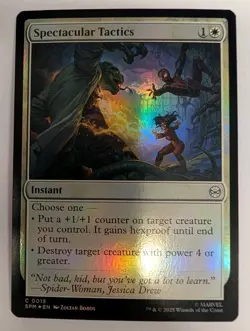 Spectacular Tactics Marvel's Spider-Man Foil - MTG - Image 1