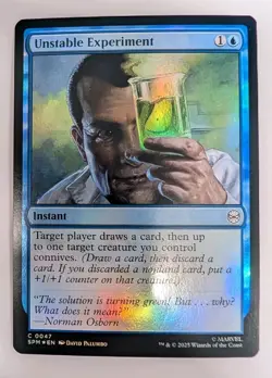 Unstable Experiment Marvel's Spider-Man Foil - MTG - Image 1