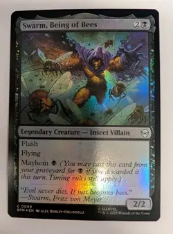 Swarm, Being of Bees Marvel's Spider-Man Foil - MTG - Image 1