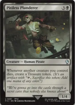 Pitiless Plunderer U Commander: FINAL FANTASY 281 NM MTG - Image 1