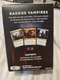 MTG Magic Rakdos Vampires Standard Challenger Deck 2022 Factory Sealed SEE PICS - Image 2