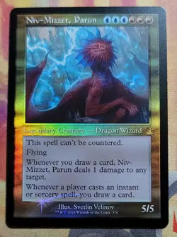 Niv-Mizzet, Parun (Retro Frame) (Foil) MTG Ravnica Remastered (RVR) (NM) - Image 1