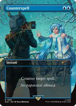 Counterspell (1589) (Rainbow Foil) [Secret Lair Drop Series] Foil Near Mint - Image 1