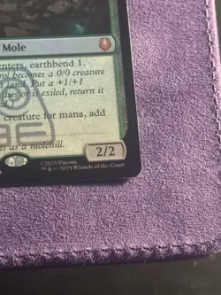 Badgermole Cub FOIL - AVATAR: TLA - MAGIC THE GATHERING - #167 Near Mint - Image 5