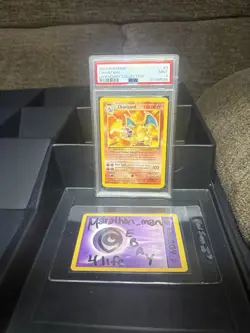 Charizard Theme Deck Exclusive Non-Holo Pokemon Legendary Collection PSA 9 MINT - Image 2