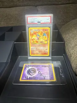 Charizard Theme Deck Exclusive Non-Holo Pokemon Legendary Collection PSA 9 MINT - Image 3