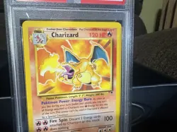Charizard Theme Deck Exclusive Non-Holo Pokemon Legendary Collection PSA 9 MINT - Image 4
