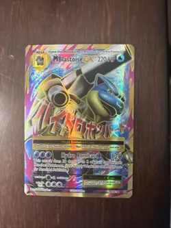 Pokemon TCG Mega M Blastoise EX Evolutions Full Art Ultra Rare Holo Card 102/108 - Image 2