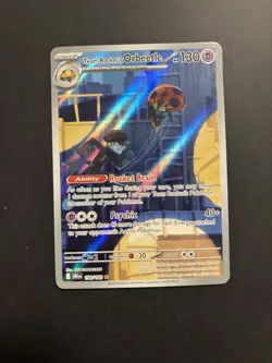 Pokemon TCG Team Rockets Orbeetle Destined Rivals 198/182 Illustration Rare NM - Image 1