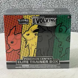 Pokemon Evolving Skies Elite Trainer Box ETB Pokemon Center New Factory Sealed - Image 1