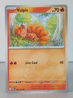 Vulpix - Twilight Masquerade - 026/167 - singles - Pokemon TCG - C - Image 1