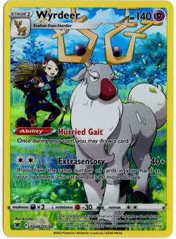 Pokemon - Astral Radiance Wyrdeer TG06/TG30 NM - Image 1
