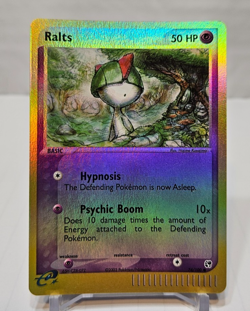 Ralts 74/100 Common Reverse Holo Ex Sandstorm Pokemon 532 - Image 1