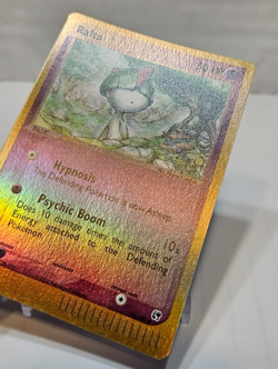 Ralts 74/100 Common Reverse Holo Ex Sandstorm Pokemon 532 - Image 3