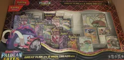 Lot Of 6 Pokemon TCG Paldean Fates Great Tusk Iron Treads Ex Premium Collection - Image 2