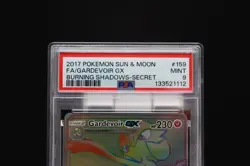 Pokemon 2017 Sun & Moon Burning Shadows FA Gardevoir GX #140/147 PSA 9 Mint - Image 2