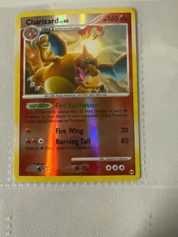 Charizard Pokemon TCG Arceus Platinum Holo Rare 1/99 - Image 1
