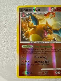 Charizard Pokemon TCG Arceus Platinum Holo Rare 1/99 - Image 2