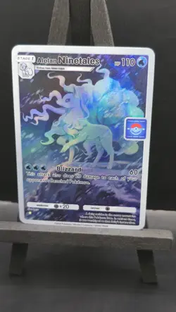 NEW! Alolan Ninetales EX Pokemon TCG POCKET Special Illustration Rare Immersive - Image 4