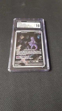 2023 POKEMON BLACK STAR PROMOS 151 ULTRA-PREM COLL #052 MEWTWO CGC 10 GEM MINT - Image 1