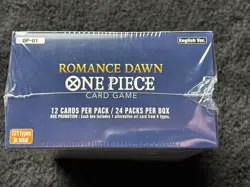One Piece Card Game Romance Dawn Booster Box OP-01 (White Bottom) *NEW & SEALED* - Image 5