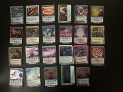 Chaotic Card Lot of Forged Unity Cards + Tin 207 Cards Total (C, UC, R, and SR) - Image 1