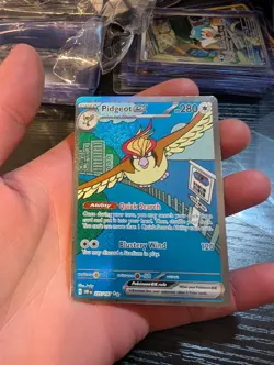 Pokemon Pidgeot EX TCG Holo Card 225/197 Sv03: Obsidian Flames - Image 1