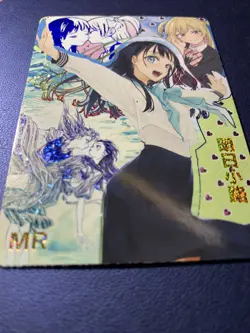 Komichi Akebi Sailor Uniform MR 10M04 Goddess Story Foil Waifu Card Girl Doujin - Image 5