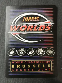 MTG World Championship Decks Dust Bowl 2000 Janosch Kuhn GOLD BORDER LP+ - Image 2