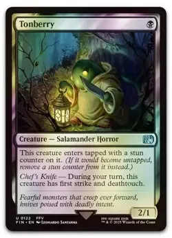 Tonberry #122 (Foil) (NM) Final Fantasy FIN Magic MTG - Image 1