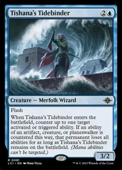 Tishana's Tidebinder - Foil LCI NM MTG - Image 1