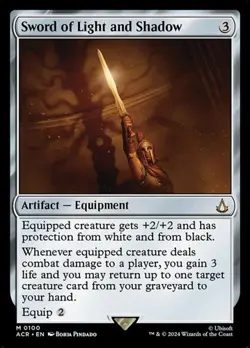 Sword of Light and Shadow - Foil Assassin's Creed NM MTG - Image 1