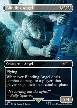 Blinding Angel - Foil Extended Art Secret Lair NM MTG - Image 1