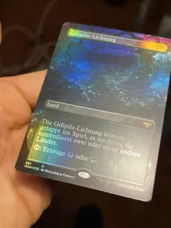 GERMAN Borderless Foil • Deathcap Glade • NM • Mtg (1660) - Image 3