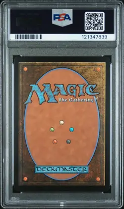 2022 MTG KAMIGAWA: NEON DYNASTY FOIL #295 ISLAND PSA 9 - Image 2