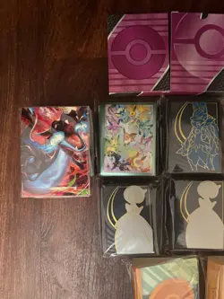 Pokemon Trading Card Game Accessories Sleeves Play Mat And More- - All New - Image 2