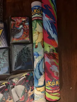 Pokemon Trading Card Game Accessories Sleeves Play Mat And More- - All New - Image 5