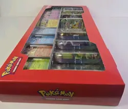 Pokemon TCG Costco Prismatic Evolutions 8-Pack Mini Tins SV8.5 Factory Sealed - Image 5