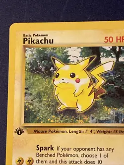 Pokemon TCG Pikachu Jungle 60/64 Regular 1st Edition Common - Image 3